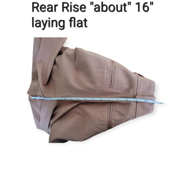 ba&sh 100% cotton blush tan trousers size XS - Picture 8 of 13